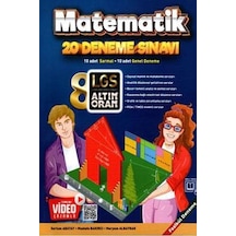 Altın Oran 8. Sınıf Matematik 20 Deneme Tamamı Video Çözümlü N11.1692