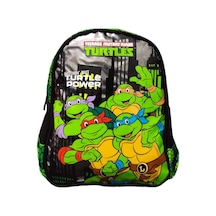 Teenage Mutant Nınja Turtles Tablet Bölmeli Anaokulu Çantası 2174 Yeşil
