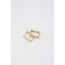 Vıp Küpe 14 K-17130 20mm Çok Renkli