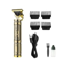 Ps-033 Çelik Kasa Profesyonel T-bıçak Sakal Ense Ve Çizim Tıraş Makinesi