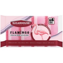 2 Adet Sugar House Flamingo Çizmez Sünger Oluklu 4'lü