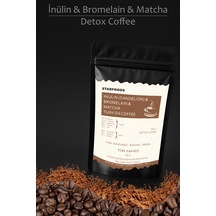 Inülin Ve Bromelain Coffee 100 Gr. Türk Kahvesi Filtre Kahve No: 1 Detox Coffee İnce Öğütülmüş