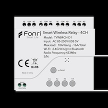 Akıllı Wi-fi Röle - 4 Kanal