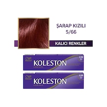 Wella Koleston Sıngle Tüp Boya 5/66 Şarap Kızılı 2x Paket