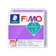 Staedtler Fimo Effect Polimer Kil 604 Purple Transparan