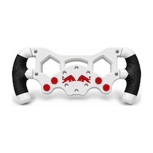G29 / G920 / G923 Uyumlu F1 Kesik Direksiyon Kiti 3d Baskı Redbull Beyaz