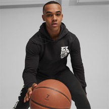 Puma Posterize 2.0 Erkek Siyah Hoodie