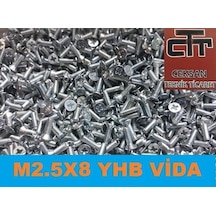 M2.5X8 Yhb Vida 100 Adet N11.57883