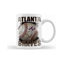 Atlanta Braves Ball Kupa Bardak Porselen Karışık