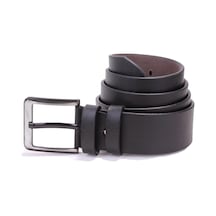Dagoster DMK26-456 Siyah 4.5 CM Suni Deri Erkek Kemer Siyah