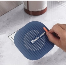 Buğz Süzgeçli Lavabo Gider Koruyucu Mat Gri