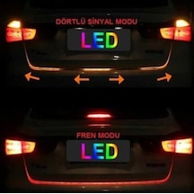 Bagaj Altı Kayar Led 5 Fonksiyonlu Üç Renk Çakar Led
