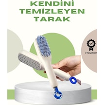Bay Anti-statik Saç Tarağı Kolay Temizlenebilir, Silikon Masaj Uçlu, Kompakt Boyut Najmaddin 39185698