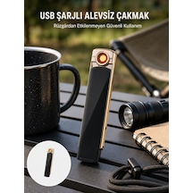 Kamp Ve Dış Mekanlara Uygun Elektronik Çakmak Güçlü Batarya, Çevre Dostu Yeni Nesil - Lisinya
