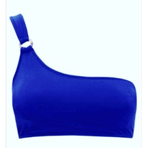 Deep Beach Halkalı Tek Omuzlu Bikini Üstü Db20010bu 001