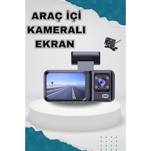Zengemtx Ön Ve Arka Kameralı 2 İnç 1080p Full Hd Dvr Araç İçi Ekran