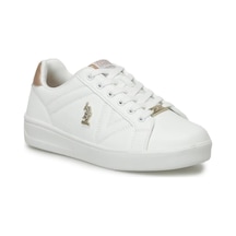 U.s. Polo Assn. Exxy 4fx Kadın Beyaz Sneaker Ayakkabı-beyaz Beyaz