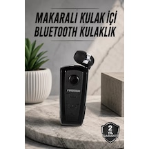 Hepsi Tüm Telefonlara Uyumlu Mikrofonlu Titreşimli Makaralı Bluetooth Kulakiçi Kulaklık Najmaddin