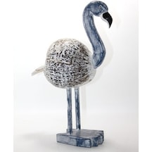 Ahşap Flamingo Figürü