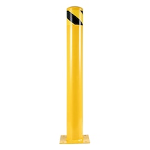 Demir Park Dubası Sabit Bariyer Metal Park Demiri Otopark Bariyeri 76mm 75 Cm 2mm Sarı