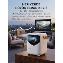 Projeksiyon Cihazı Film Dizi Oyun Wifi Destekli