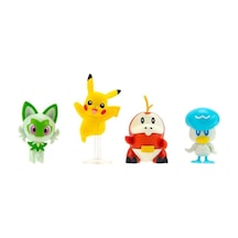 Pok Pkw3402 Pokemon Battle 4'lü İlk Figür Set
