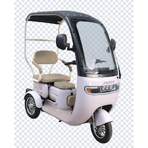 Arora Rüzgar Pro 650 W 60 V 20 AH 3 Tekerlekli Elektrikli Motosiklet Lila