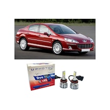 Peugeot 407 Uzun Far Ampulü H7 Duo Yeni Seri Beyaz 2004-2011