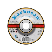 Karbosan A 24 Rs Bf80 Metal Kesme Taşı 115x6.4x22.23mm