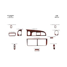 Hyundai H 100 Torpido Kaplama 1998-2004 11 Parça Maun
