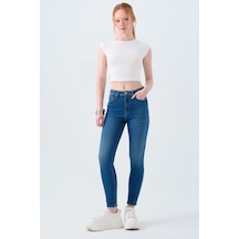 Loft Natalie Minael Mid Kadın Pantolon Lf2037057 Mavi