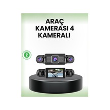 Gps Li 4 Kameralı Araç İç Dış Kayıt Sistemi 1080p Wifi Destekli 25145361