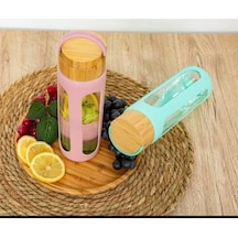 Arow Termos Cam Ahşap Kapaklı Pm-2143