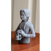 Wednesday Addams Family Thing El Şey Biblo Büst 3d Baskı Aksiyon 10 CM