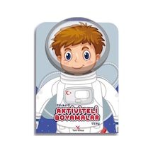 Stickerli Aktivite Ve Boyamalar Uzay