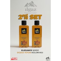 Ilgaz Düzce Tütün Kolonyası 2'li Set 80 Derece 400 Ml Elegance Series