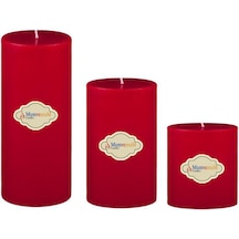 Small Set Mum Çap 7 Cm Kırmızı Kirmızı