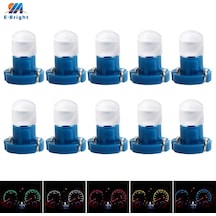 10pcs T3 T4.2t4.7 Neo Kama Led Araba Enstrümanı Ampulü Blue T3 1 Piece Set
