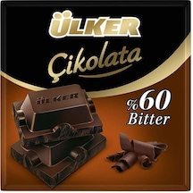 Ülker %60 Kakao Bitter Kare Çikolata 65 G