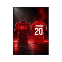 Türkiye Fifa 2026 Dünya Kupası Ferdi Kadıoğlu Yetişkin Forması R Kırmızı