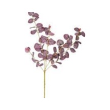 Yapay Okaliptus Dalı Bordo 87 Cm. Çok Renkli