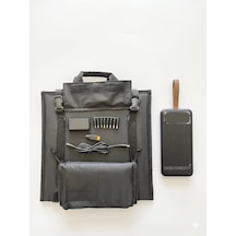 Goboenergy 120w Katlanabilir Güneş Paneli Siyah + 40.000 Mah Powerbank Seti