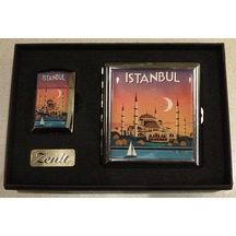 Sigara Tabakası Ve Çakmak Seti-Istanbul