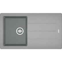 Franke Basis Granit Bfg 611-86 Tezgah Üstü Stone Grey Eviye