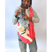 Kemique Pinky Pie Kedi Taşıma Çantası Su Tutmaz Kumaş