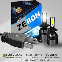 Xenon H7 Led Araba Far Ampül Xenon Led Şimşek Etkili Lıght Seri