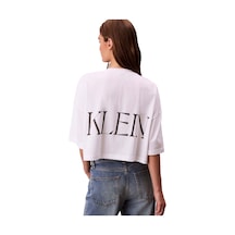 Calvin Klein Kadın T-shirt Beyaz