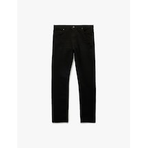 Koton Normal Bel Cepli Pamuklu Skinny Fit Jean Pantolon - Michael Jean Siyah 6wam40012nd Siyah