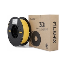 Filamix Pla Mat Sarı Filament 1.75mm 1kg Mat Yüzey Kalitesi