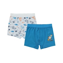 Civil Boys Space 2-10 Yaş 2'li Boxer Set - Standart